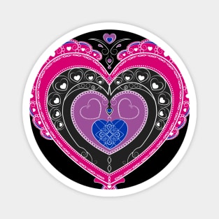 Pride Heart Bisexual Magnet